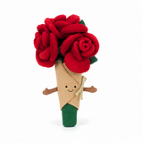 Rose Bouquet Plush Toy – 30cm