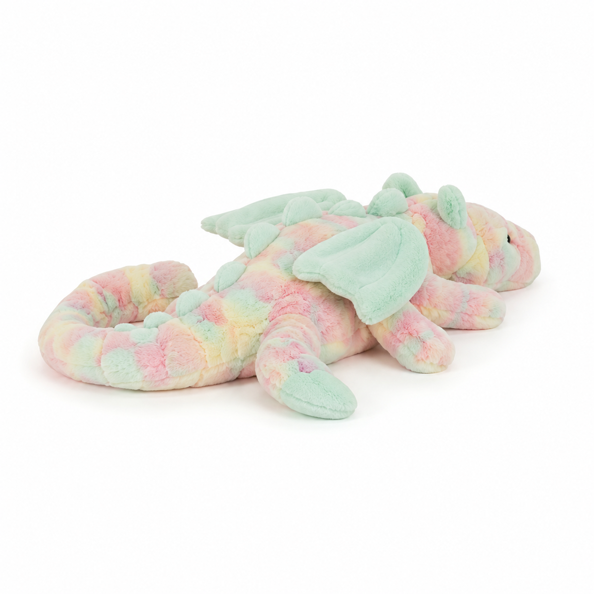 Rainbow Dragon Plush Toy – 66 cm