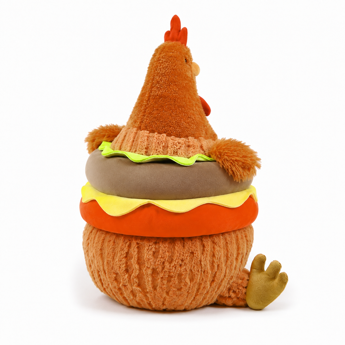 Burger Cecil Chicken Plush Doll