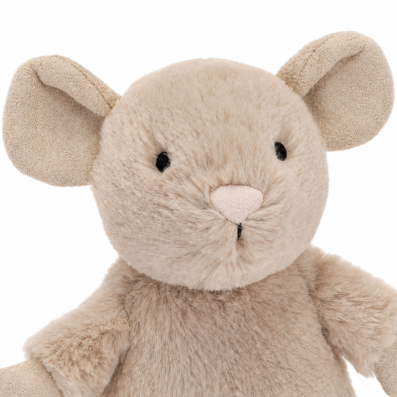 Nipit Mouse Plush Toy – 13cm