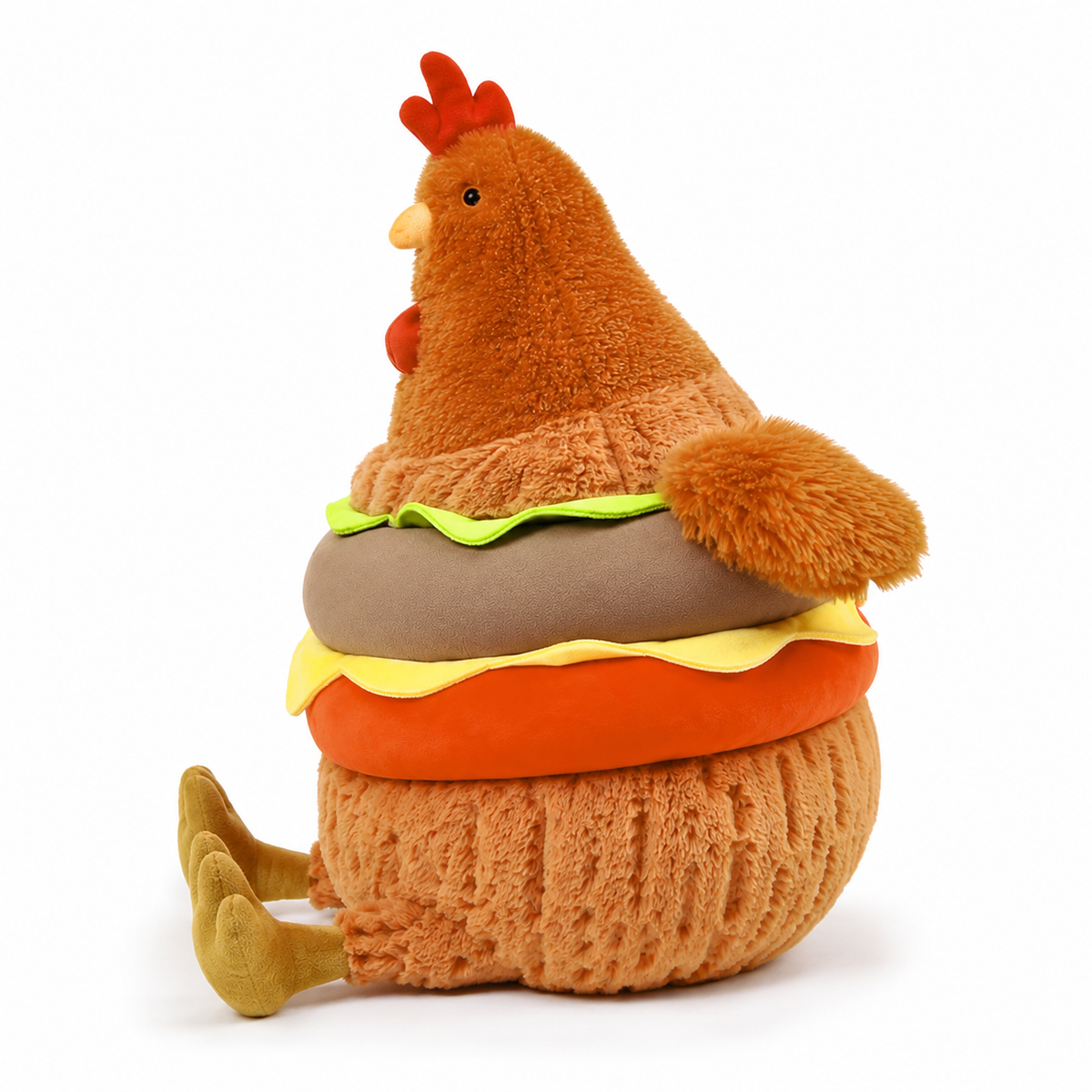 Burger Cecil Chicken Plush Doll