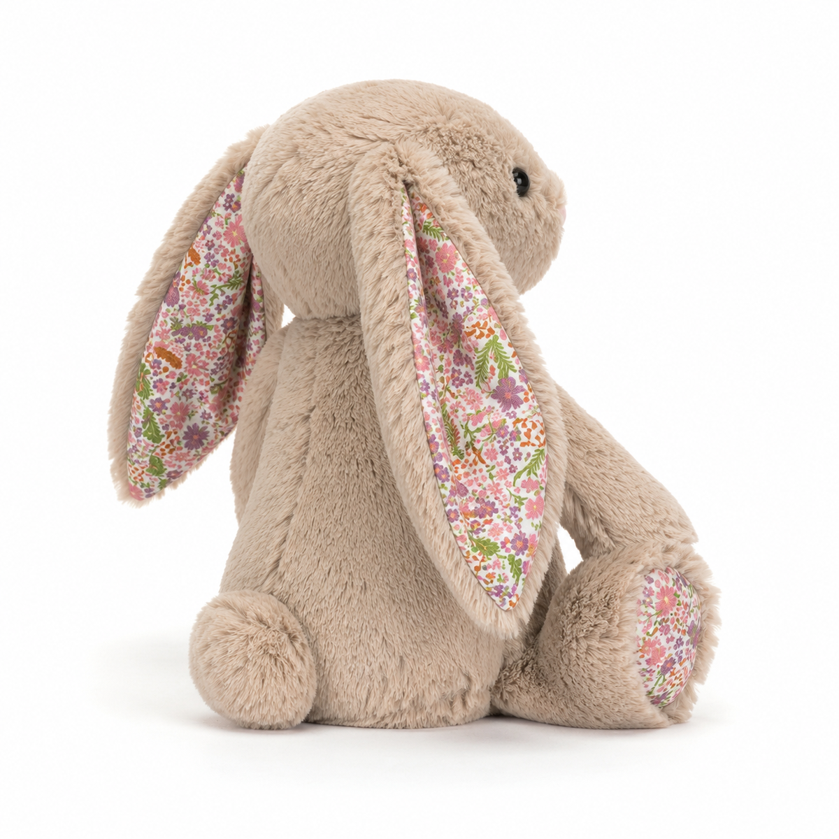 Brown Floral Bonnie Rabbit Plush Toy – 31cm