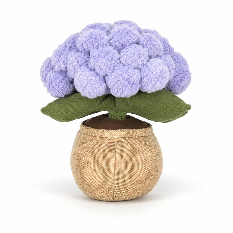 Hydrangea Potted Plant Plush Doll – 24cm