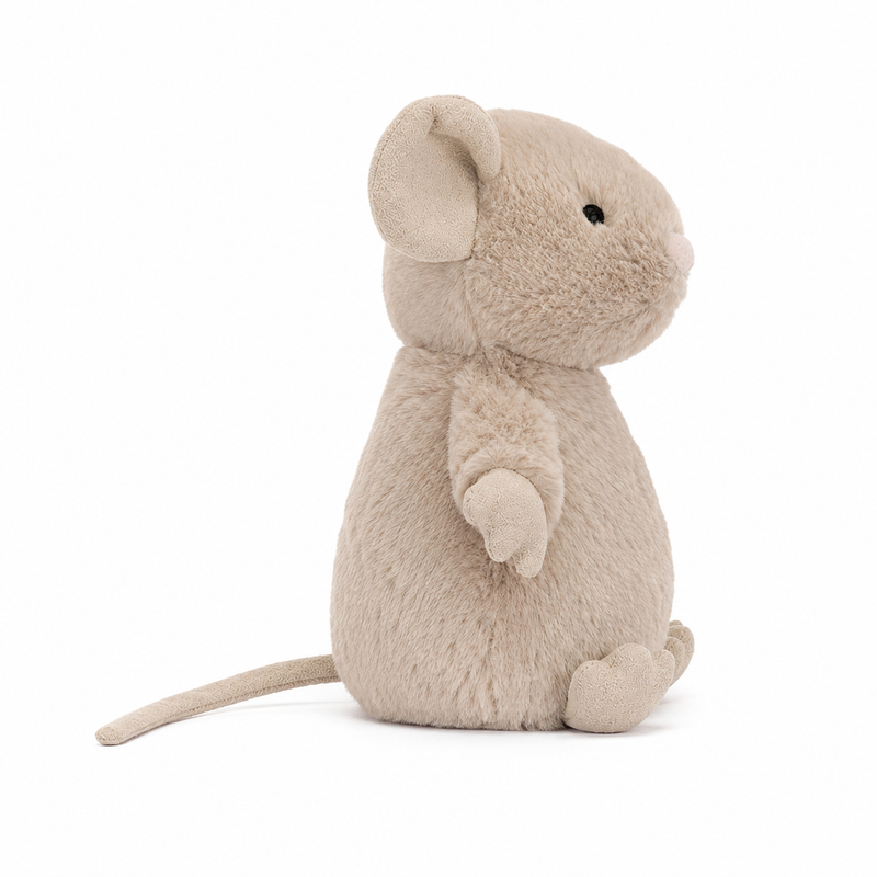 Nipit Mouse Plush Toy – 13cm