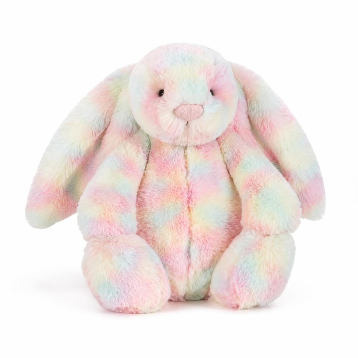 Pastel Multicolor Rabbit Plush Toy – 31cm