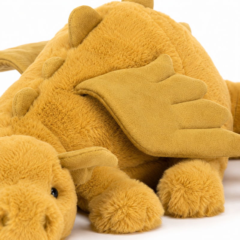 Golden Dragon Plush Toy – 50 cm