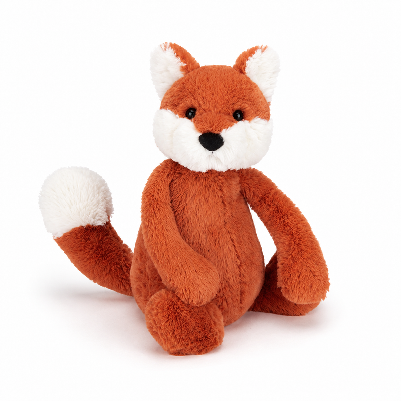 Shy Fox Plush Toy – 31 cm