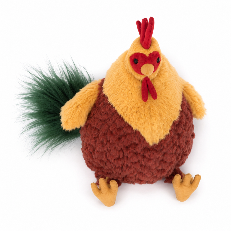 Cruise Rooster Plush Toy – 21 cm