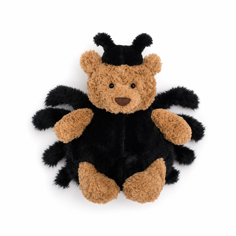 Barcelona Bear Spider Plush Toy – 28cm