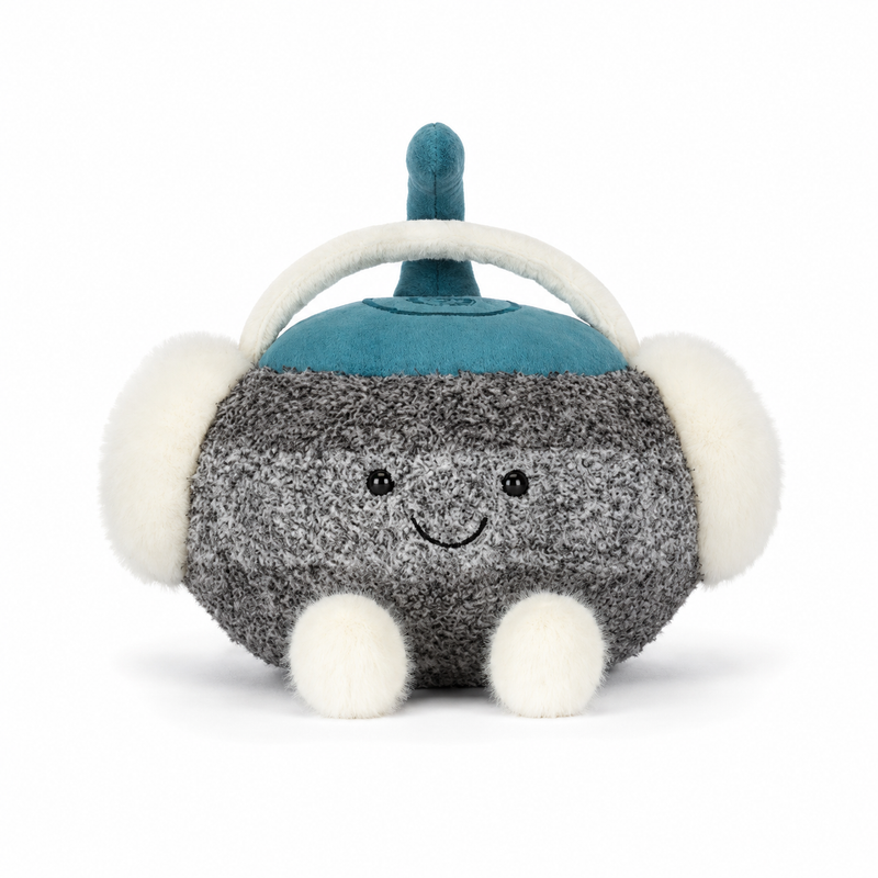 Kerishi Curling Stone Plush Toy – 20cm