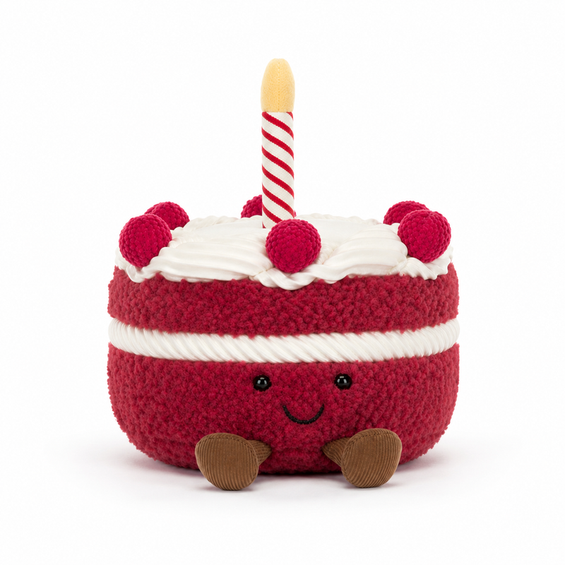 Red Velvet Cake Plush Toy