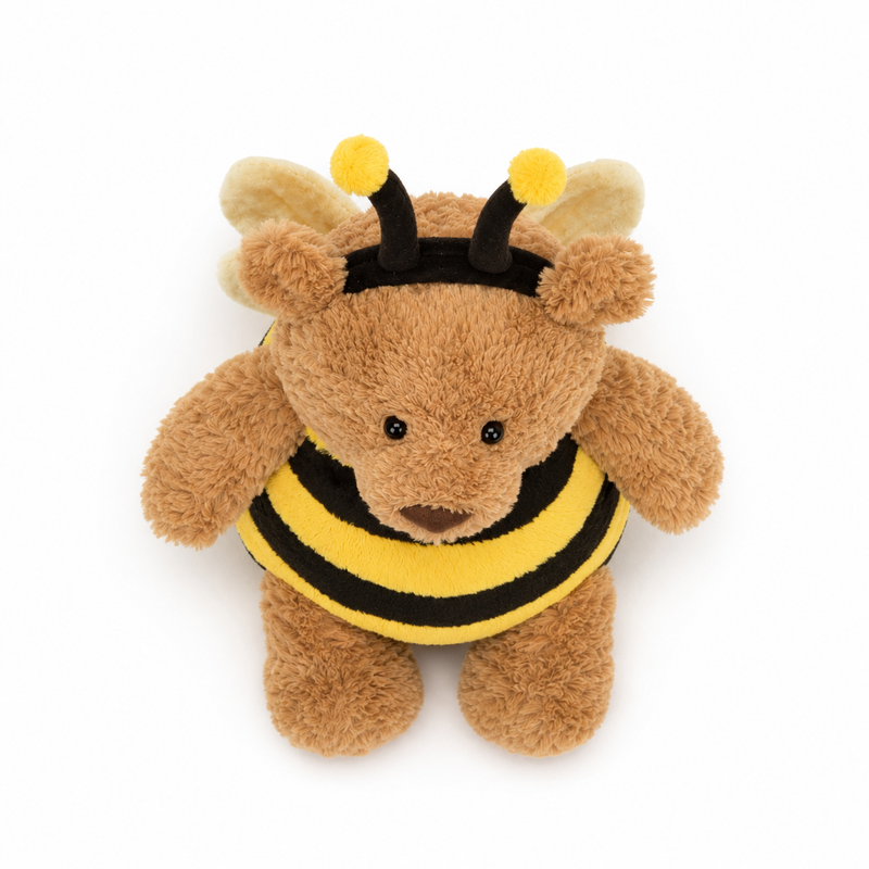 Barcelona Bear Bee Plush Toy – 26cm