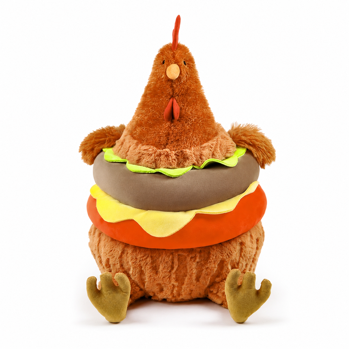 Burger Cecil Chicken Plush Doll