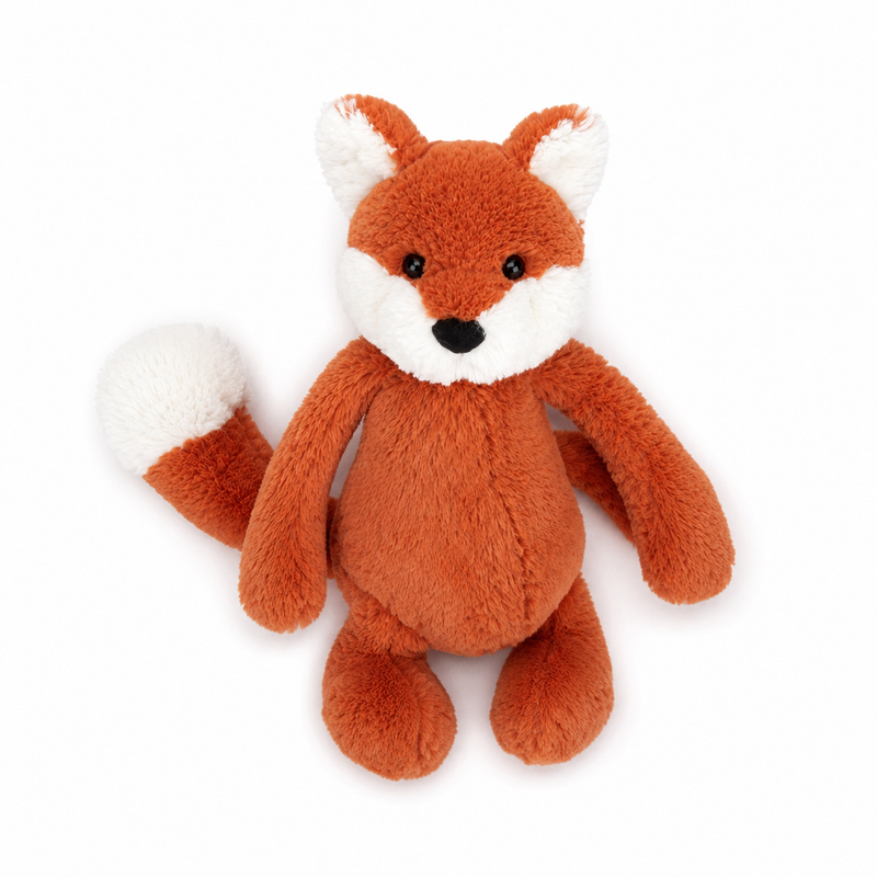 Shy Fox Plush Toy – 31 cm