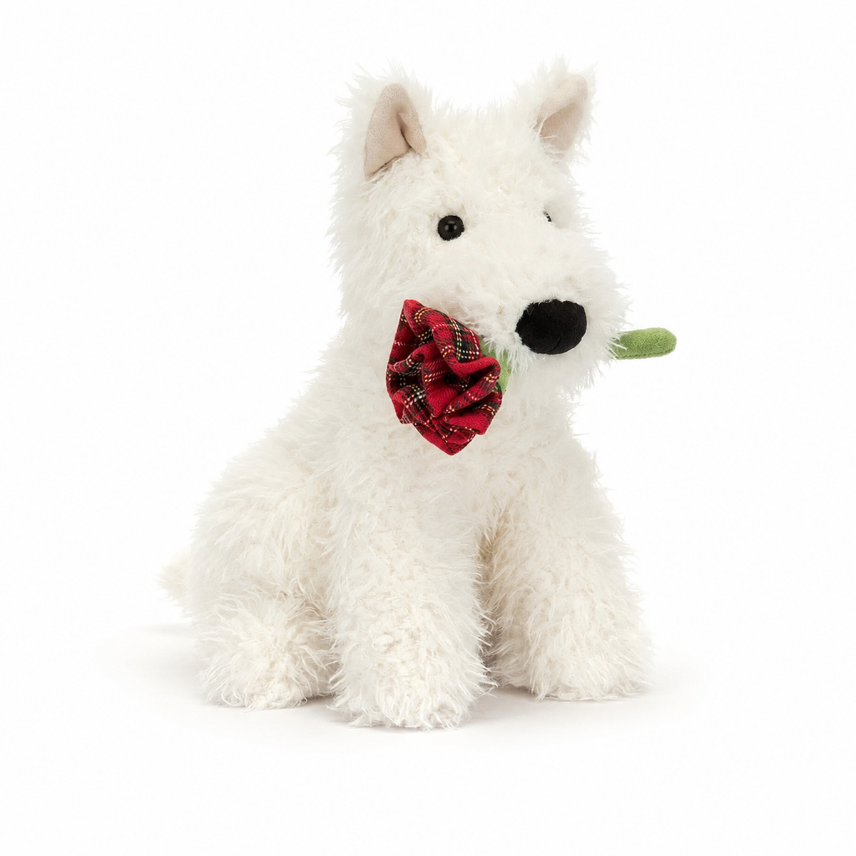 Confession Rose West Highland Dog Plush Toy – 25 cm