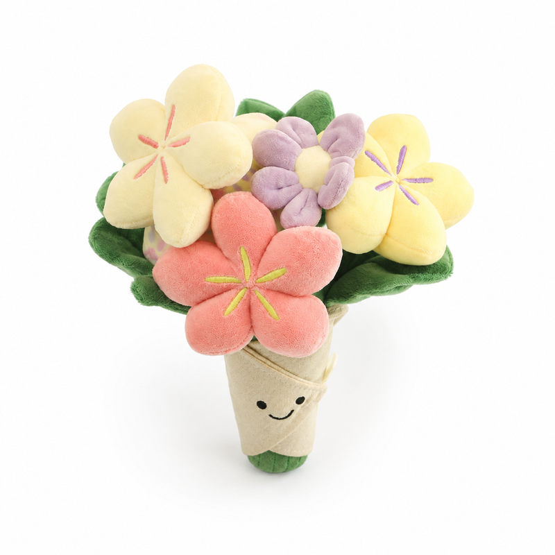 Bouquet of Flowers Plush Toy – 30 cm