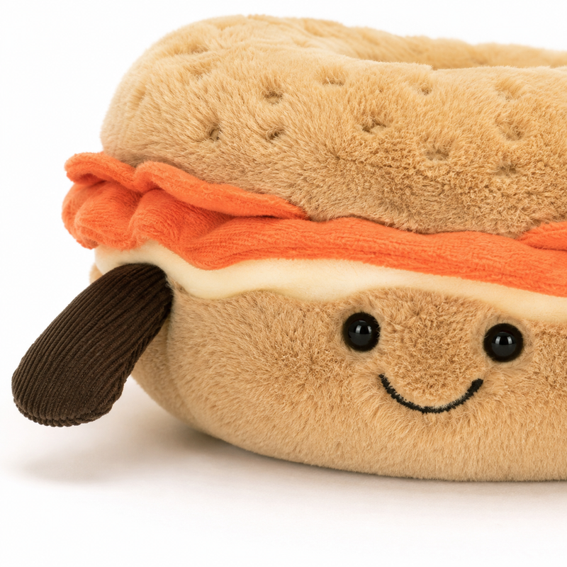 Bagel Plush Toy – 14cm