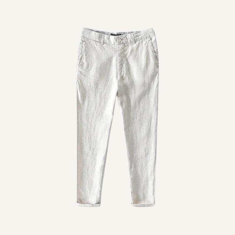 The Bianco Heritage Linen Trousers