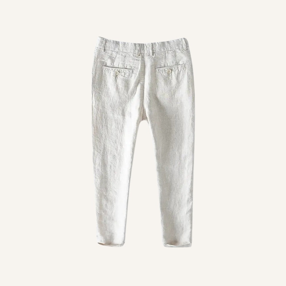 The Bianco Heritage Linen Trousers