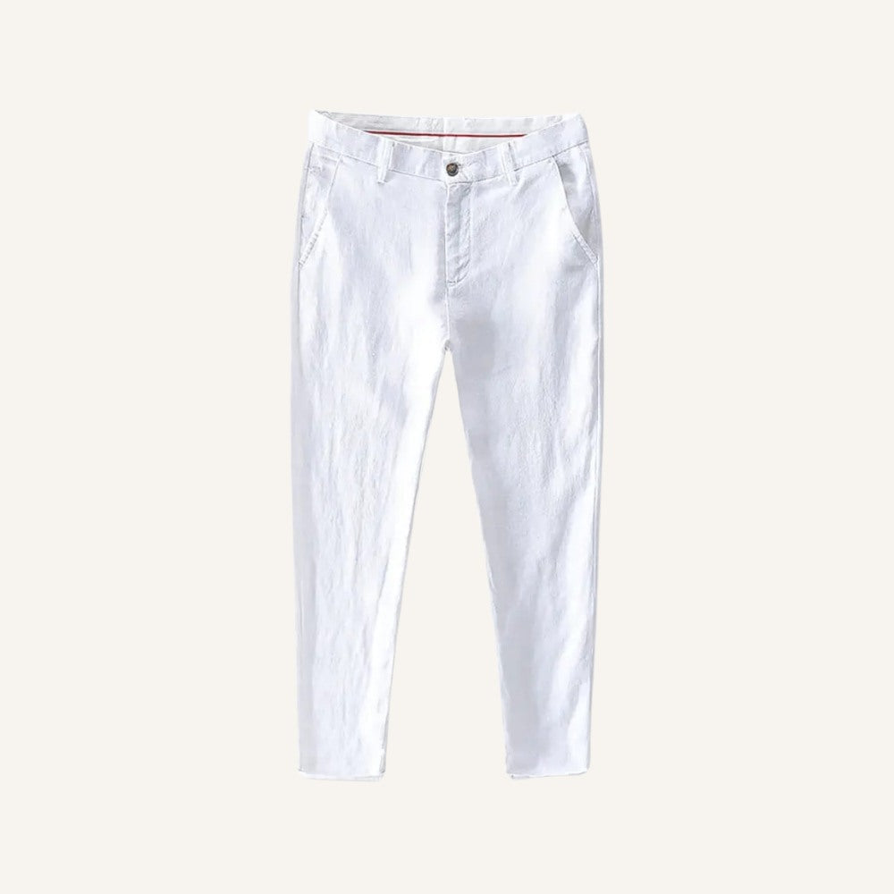 The Bianco Heritage Linen Trousers