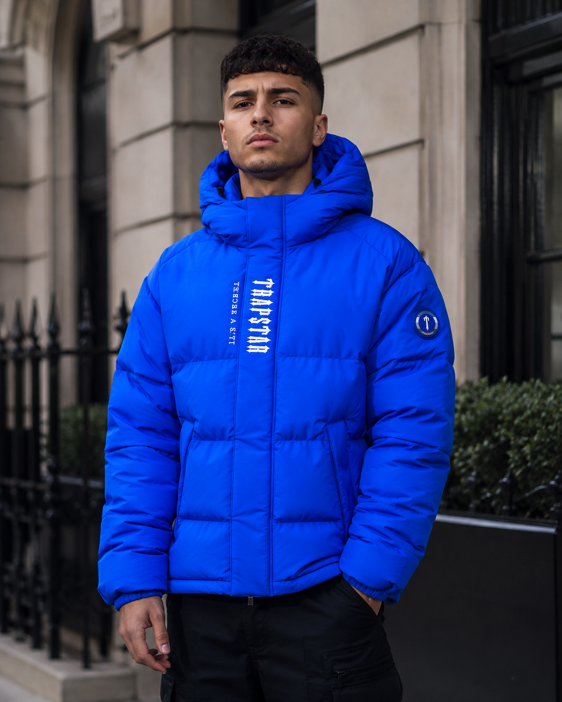 Hooded Puffer Jacket for Men