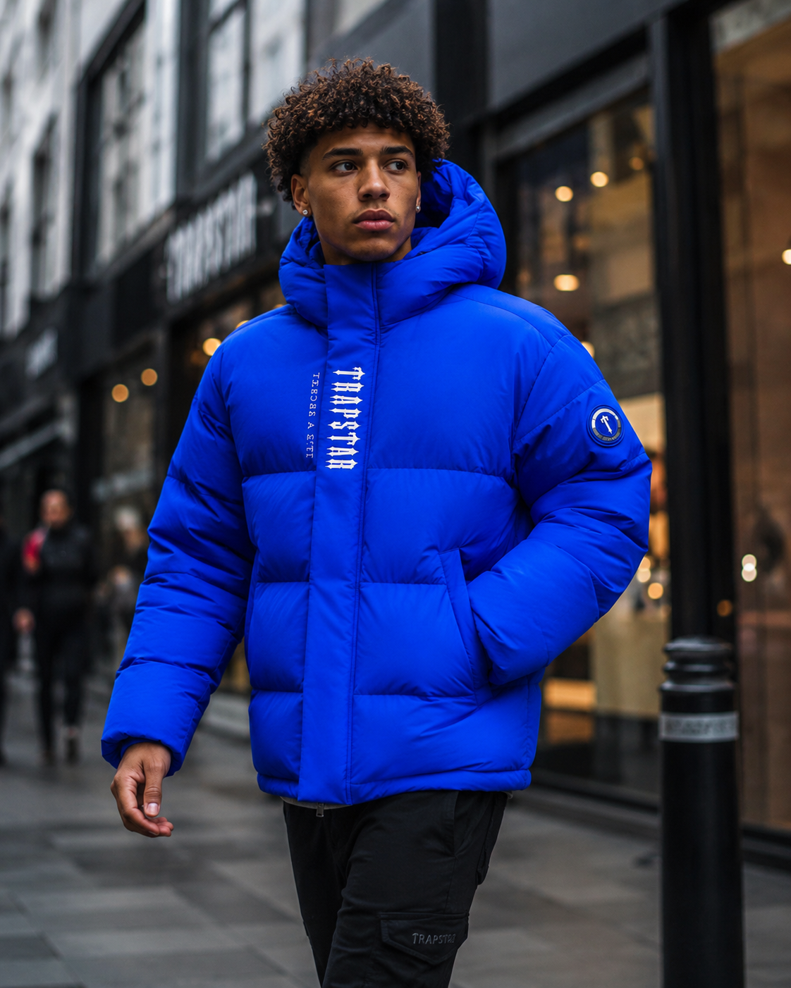 Hooded Puffer Jacket for Men