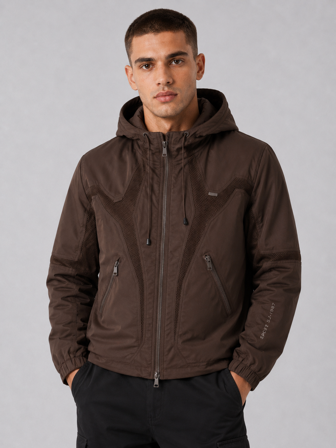 Men’s Hooded Padded Jacket