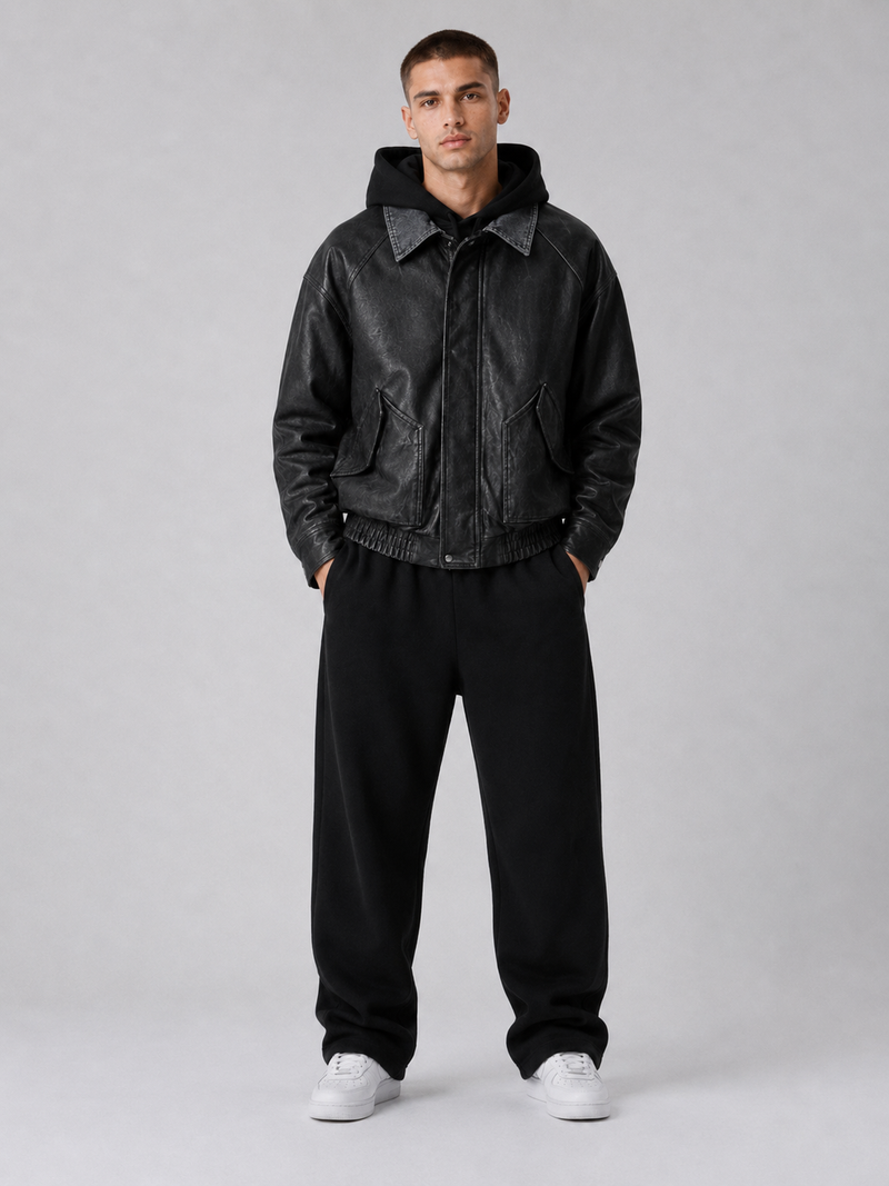 Men’s PU Leather Jacket