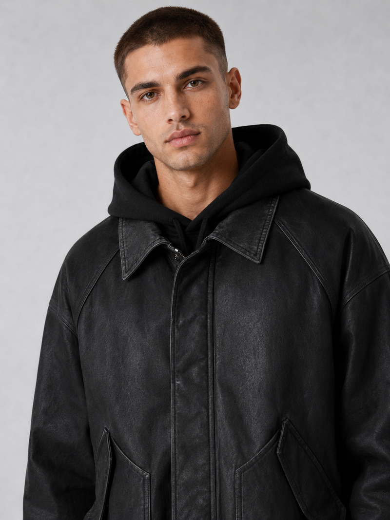 Men’s PU Leather Jacket