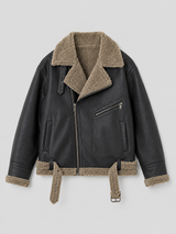 Men’s Thickened Sherpa-Lined Jacket