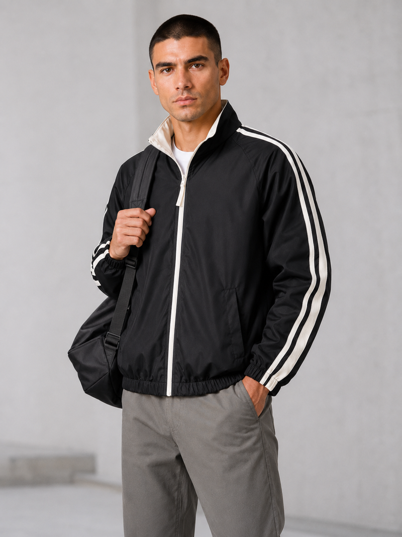 Windproof Stand Collar Jacket