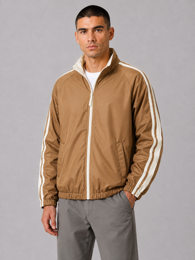 Windproof Stand Collar Jacket