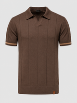 Short-Sleeve Viscose Blend Top