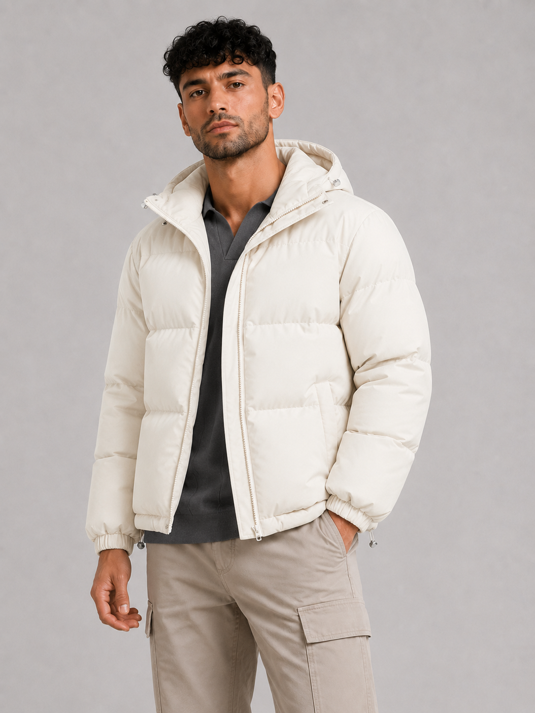 Mochuang Hooded Padded Jacket
