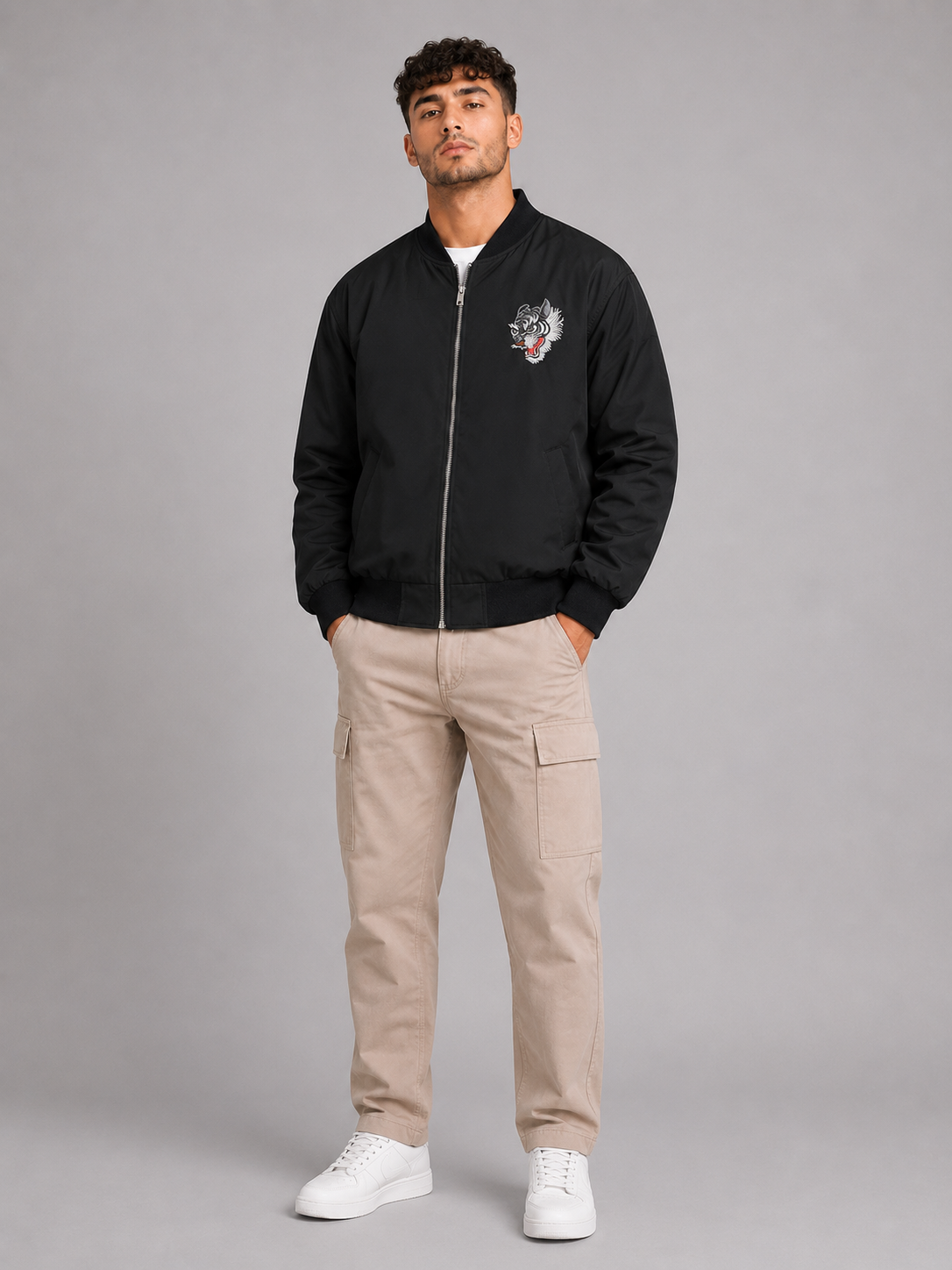 Harajuku Stand Collar Jacket