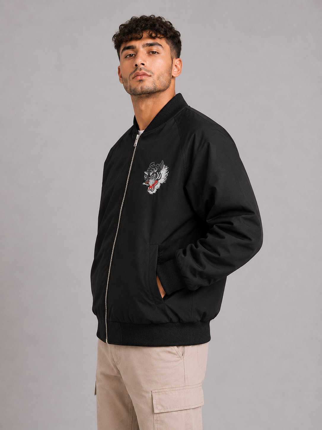 Harajuku Stand Collar Jacket