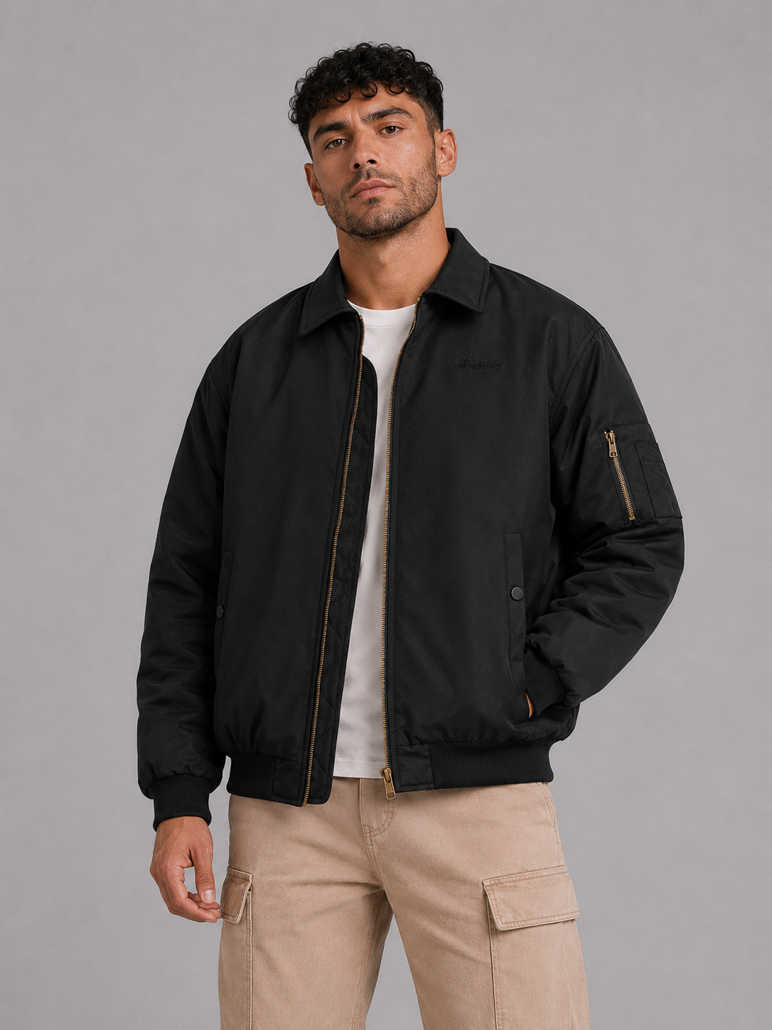 Fitted Lapel Jacket