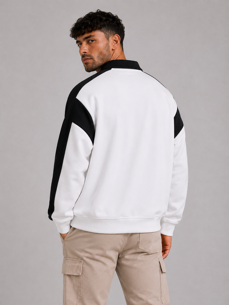 Mochuang Half-Zip Pullover Sweatshirt
