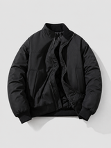 Loose Fit Stand Collar Jacket