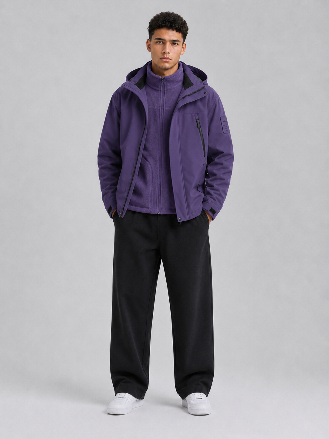 Unisex Hooded Outdoor Jacket