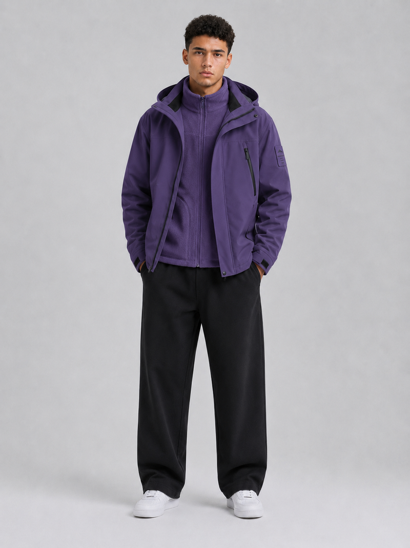 Unisex Hooded Outdoor Jacket