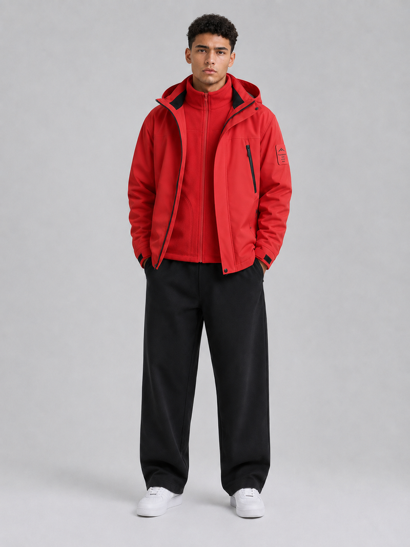 Unisex Hooded Outdoor Jacket