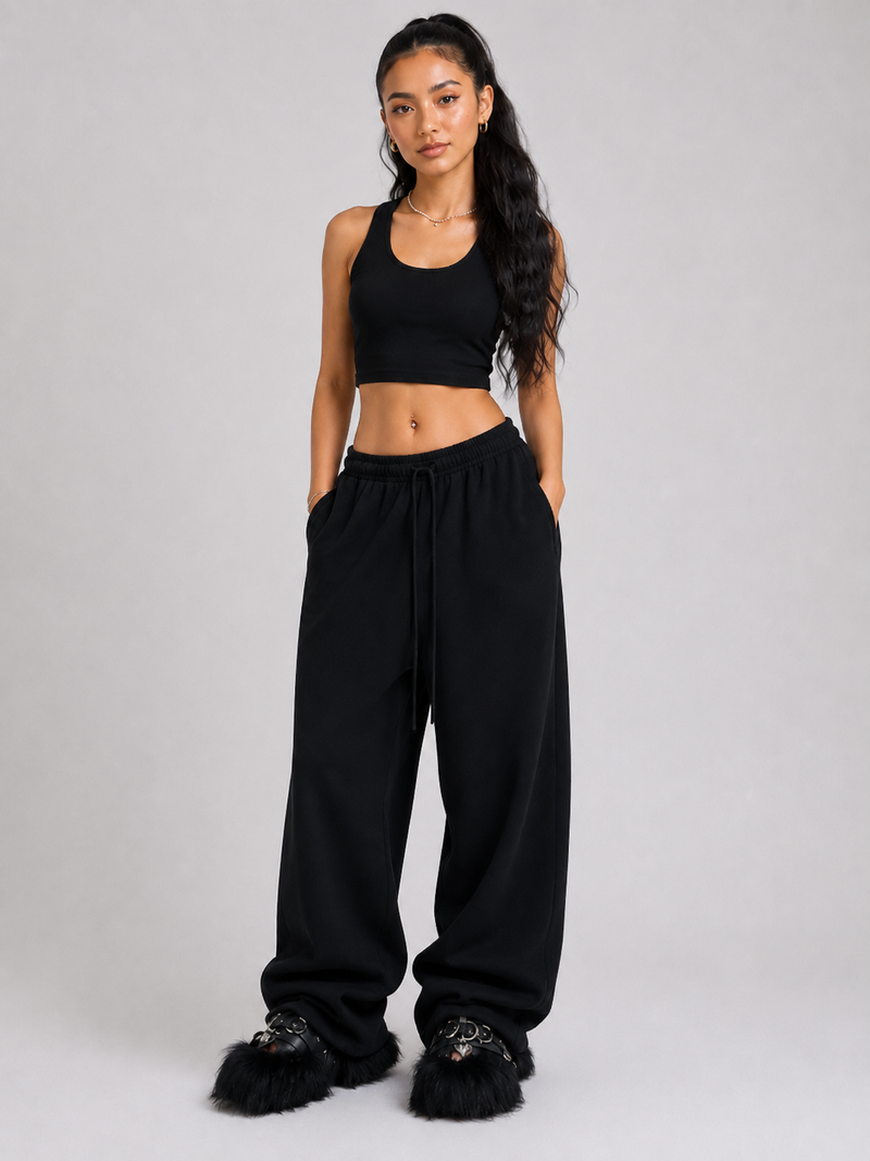 KOBPT High-Waist Workwear Pants - noora
