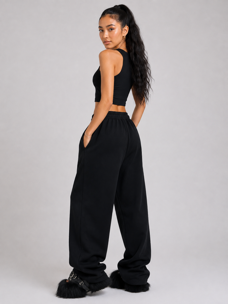 KOBPT High-Waist Workwear Pants - noora