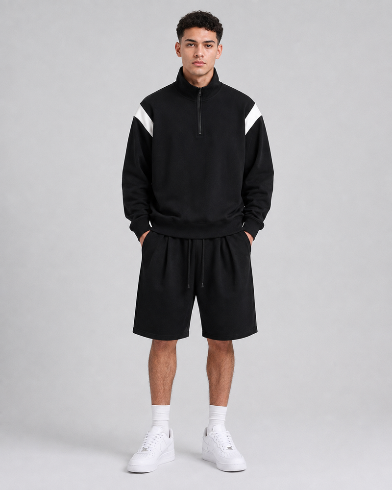 Cotton Blend Sports Casual Pants