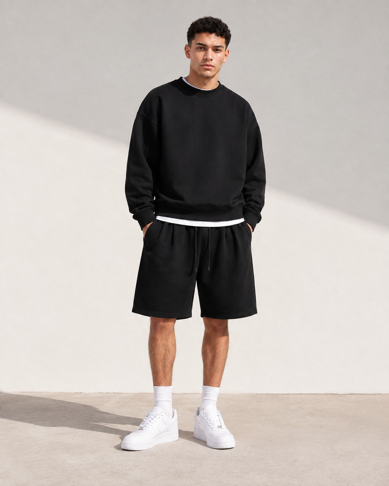 Cotton Blend Sports Casual Pants