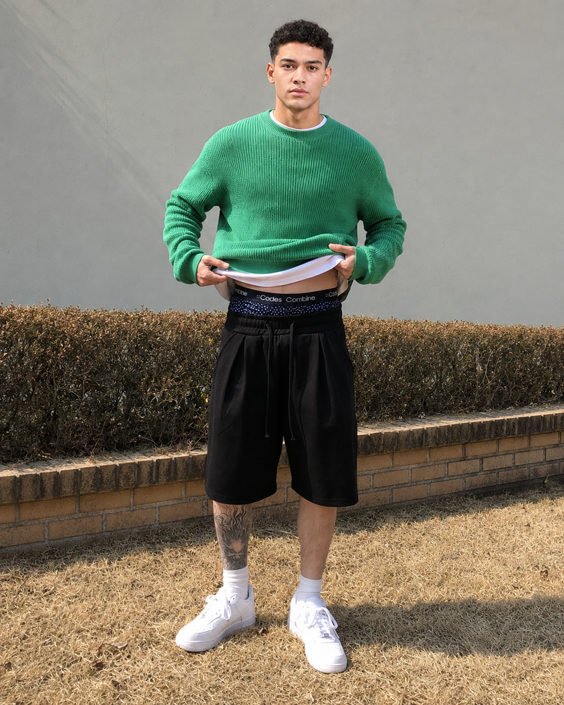 Cotton Blend Sports Casual Pants