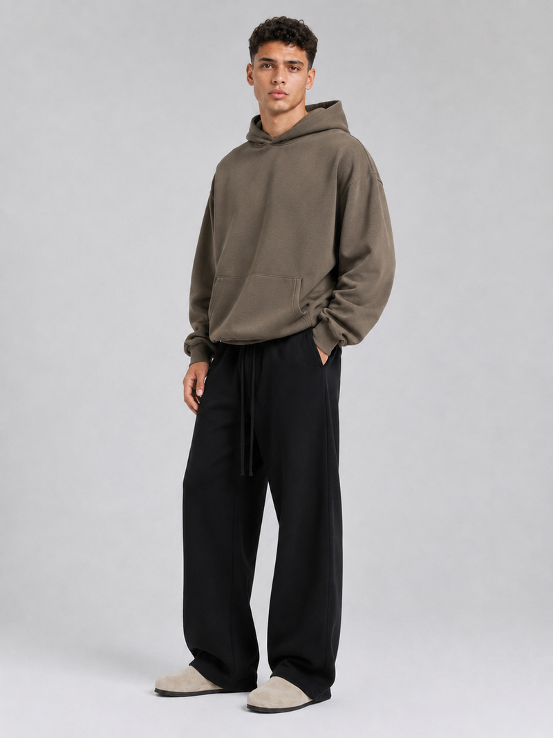 Plus Size Cotton Casual Pants