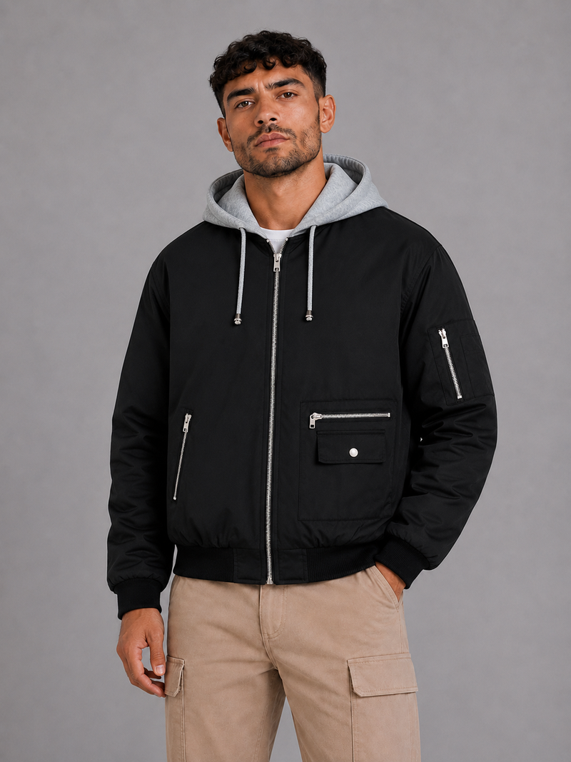 Windproof Stand Collar Jacket
