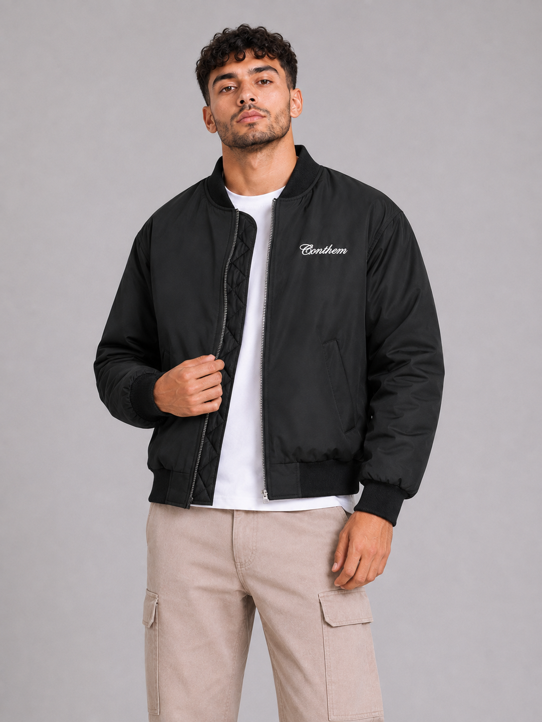 Windproof Stand Collar Jacket